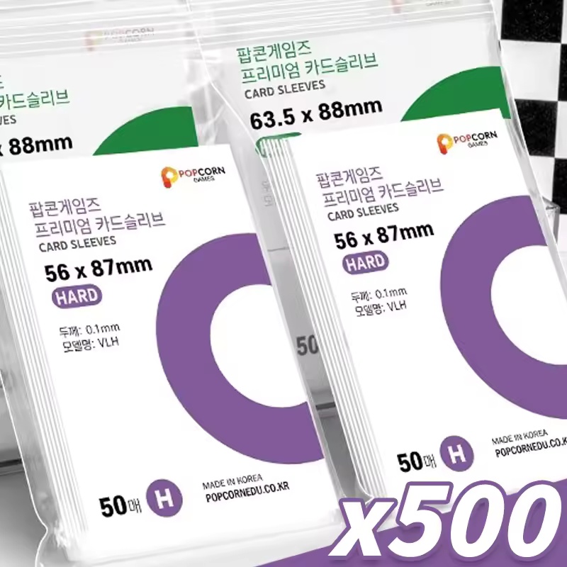 500-1PCS HD透明KPOPアイドルカード保護スリーブ - Board Games のレビューと価格