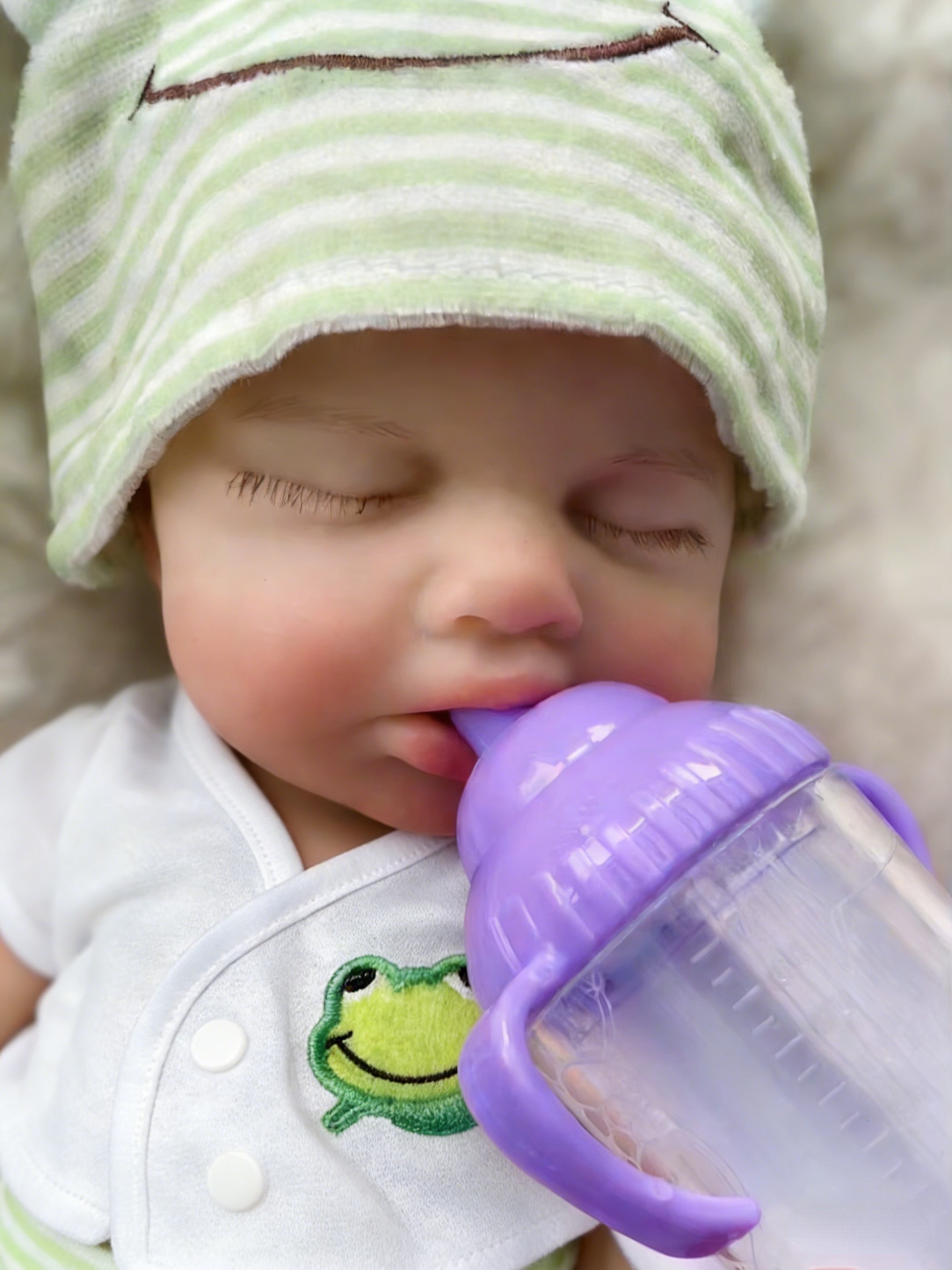 OtardDolls Loulou 口を開けることができるリ - Reborn Baby Doll Silicone Realistic のレビューと価格