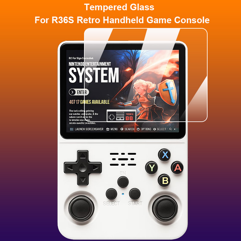 R36S レトロハンドヘルドゲームコンソール強化ガラス 9H - Retro Handheld Game Console R36S のレビューと価格