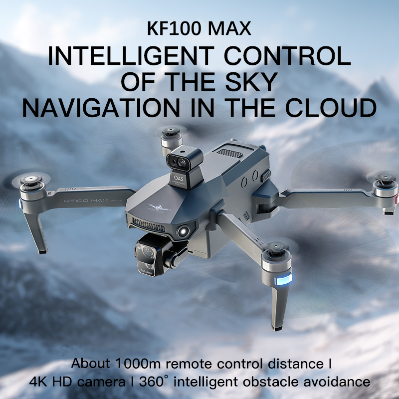 KF100 MAX GPSドローン 4Kカメラ 3軸ジンバル - Fpv Brushless Rc Drone 4K のレビューと価格