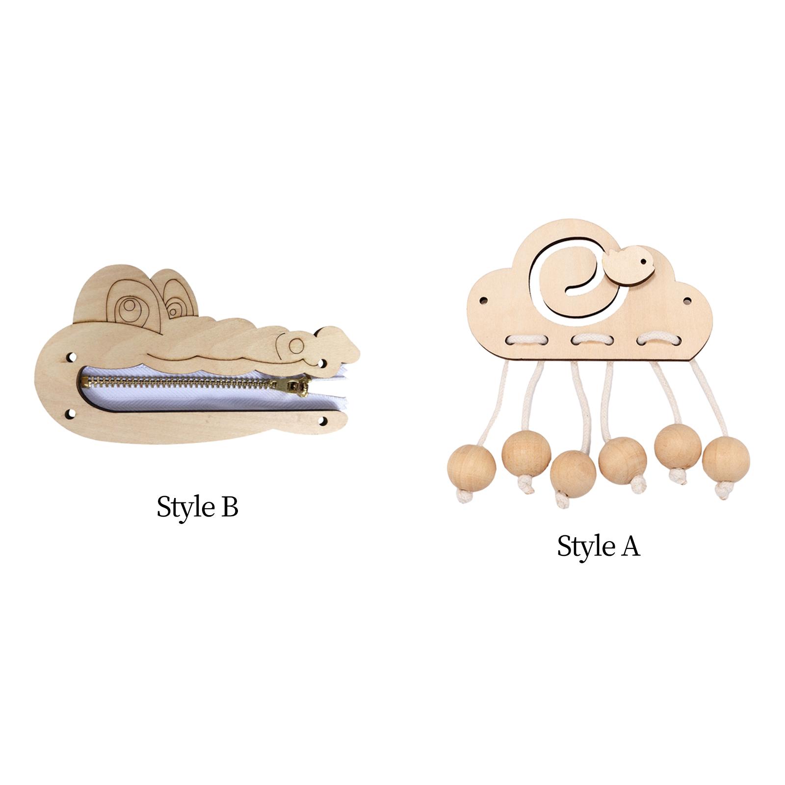木製モンテッソーリビジーボードパズル感覚トレーニング教育玩具 - Montessori Wooden Busy Board Toddler のレビューと価格