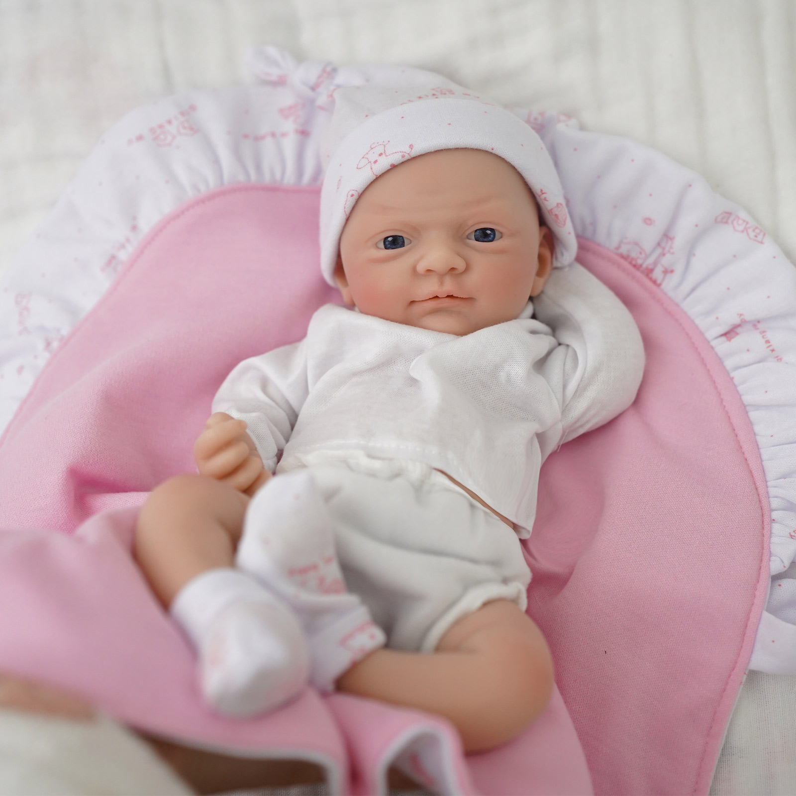 12インチ マイクロ未熟児全身シリコンベビードール 女の子「 - Reborn Baby Doll Silicone Realistic のレビューと価格