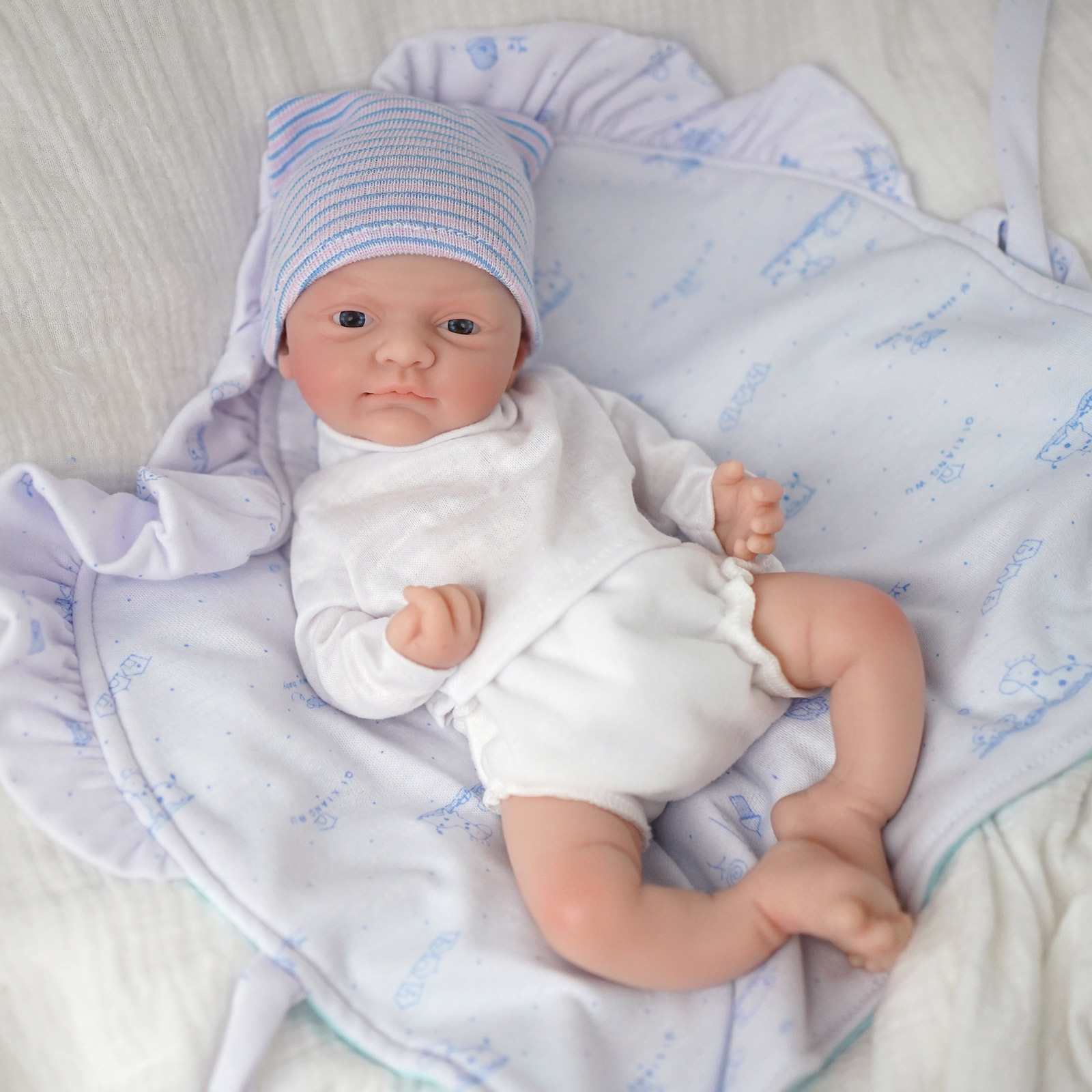 12インチ マイクロ未熟児全身シリコンベビードール 女の子「 - Reborn Baby Doll Silicone Realistic のレビューと価格